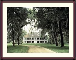 America's Oldest Family Plantation- Louisiana's Parlange Photograph - Beautiful approx. 24x28-inch Framed & Matted Photographic Print by Carol M. Highsmith