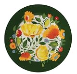 Spode Kim Parker Buttercup Faire Salad Plate 8 inch - Verdant