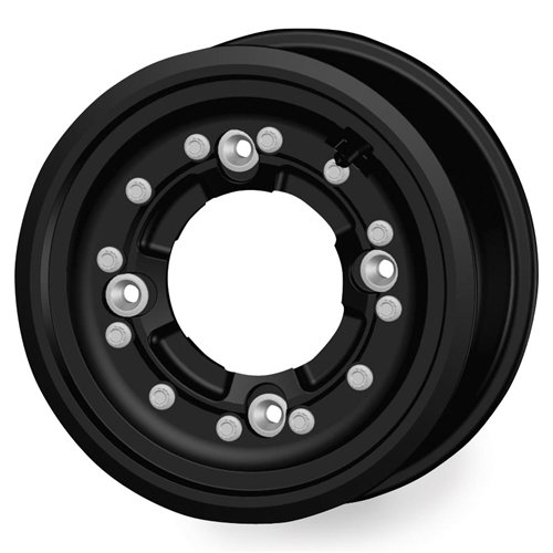 Hiper Racing Wheels 10X5 FRONTSNGLBDLCKCF1 3+2 4/144 1050-HCF-C-SBL-BK