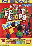 UPC 038000119149 product image for Kellogg's Froot Loops Letters Fruit Pieces, 8 Ounce (Pack of 10) | upcitemdb.com