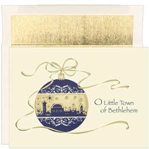 Bethlehem Ornament Boxed Holiday Cards