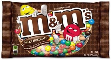 MNM24908 UNITED STATIONERS (OP) CANDY,Mamp;M,PLAIN,19.2 OZ