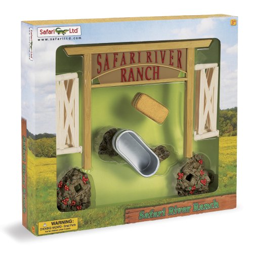 Childrens Toyshop  Toys : Safari River Ranch Set