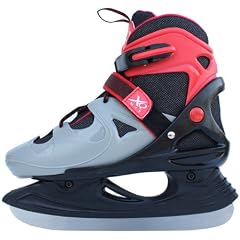 Schlittschuhe schwarz/grau/rot umbaubar 28-32 33-37 38-42 gr��enverstellbar