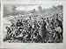 1871 Fine Art Print Hop Pickers Country Swimming River