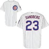 Ryne Sandberg Chicago Cubs Authentic Home Jersey By Majestic Athletic