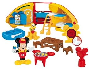Mattel R9041 Fisher-Price - Caravana de Mickey con accesorios