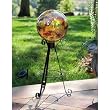 Gold Mosaic Gazing Ball