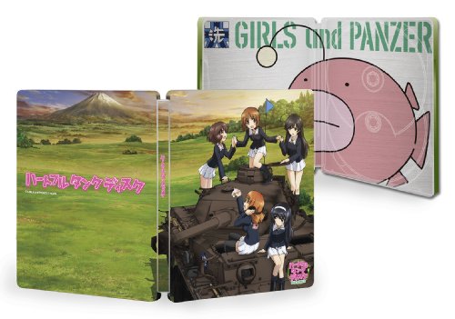 【Amazon.co.jp限定】ガールズ&パンツァー ~ハートフル・タンク・ディスク~ (杉本功描き下ろし絵柄スチールブックケース付)(完全数量限定生産)[SteelBook] [Blu-ray] 
