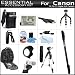 Essential Accessory Kit For Canon EOS Rebel T5i, T4i, T3i, T2i DSLR Camera Includes Extended (1700Mah) Replacement LP-E8 Battery + AC/DC Charger + Backpack Case + HDMI Cable + Remote Switch + 57