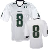 South Florida Bulls -No. 8- Youth White Under Armour Replica Jersey