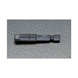 エスコ 1/4”x35mmソケットアダプタｰ EA618AX-101