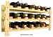 18 Bottle Stackable Wooden Wine Rack (Ponderosa Pine)