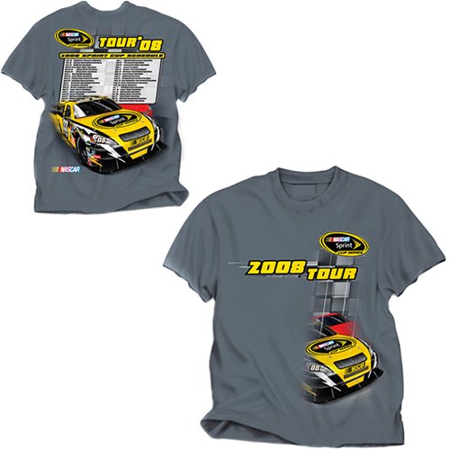 Checkered Flag NASCAR Sprint Cup Series 2008 Tour T-Shirt