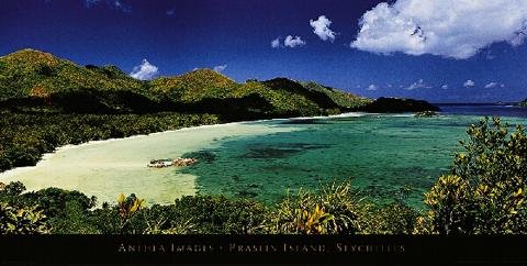 Cover image : Posters: Anthea Images Poster Reproduction - Praslin Island, Seychelles (100 x 50 cm)