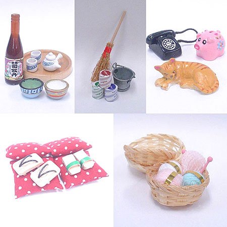 ミニチュアルーム オプションアクセサリーパーツ 昭和タイプオプションセット ＢＯＸ