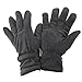 Floso® Mens Winter Thermal Fleece Gloves (3M 40g) (Large) (Black)