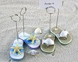 Beachcombers Flip Flop Place card Holders - Set of 48 - Baby Shower Gifts & Wedding Favors