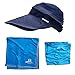 MISSION Cooling Accessories Multi Pack Includes Garden Hat/Large Towel (2 Pack), Navy & Blue, One Size