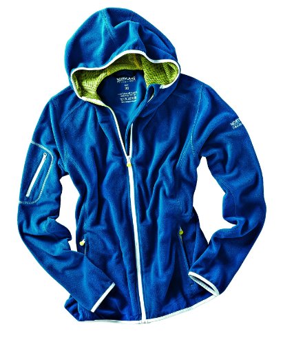 Northland Professional Damen Funktionsjacke Kengo Fleece Hood, turquoise blue, 36, 02-0503 Preisvergleich