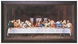 Hand Painted Oil Painting on Canvas in Last Supper Design