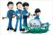 McFarlane Toys Rock 'n Roll Deluxe Action Figure Boxed Set Beatles Cartoon