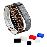 DigiHero 2 pcs Large Size Wristbands Replacement Band With Clasps for Fitbit FLEX Only /No tracker/ Wireless Activity Bracelet Sport Wristband Fitbit Flex Bracelet Replacement Arm Band Armband