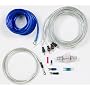 StreetWires Power Station PSK08Bi 8-gauge amplifier wiring kit with patch cable -- blue power/silver ground