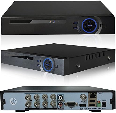 Eyedea 8 CH Channel 1080N 720P HDMI WIFI PTZ Audio Video eCloud Alarm CCTV DVR Home Security Network Surveillance HVR NVR AHD Recorder