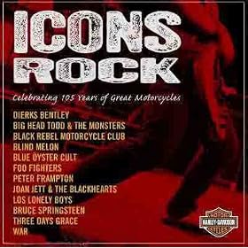 Harley-Davidson® Icons Rock Music CD, Celebrating 105 Years of Great Motorcycles--LIMITED EDITION. medico Springsteen, and more. 5555-09LP