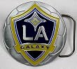 Los Angeles Galaxy  MLS Soccer Team Buckle