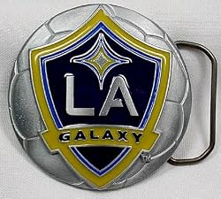 Los Angeles Galaxy  MLS Soccer Team Buckle