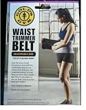 UPC 022643803954 product image for Golds Gym waist trimmer belt - Adjustable size fits up to 50 inch waist trims... | upcitemdb.com