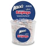 Macks Ultra Safesound Soft Foam Earplugs, 100-Count