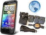 from UltimateAddons UltimateAddons Worldwide Travel Mains/Car Charging Kit for HTC Sensation