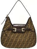 Fendi Brown Zucchino Buckled Hobo 8BR550-TQK-F0AWH