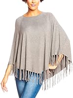 SO CACHEMERE Poncho Paola (Gris)