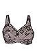 Glamorise Women's Magiclift All-Over Lace Soft Cup Bra