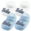 NCAA UCLA Bruins Newborn True Blue & White 2-Pack Bootie Socks (3-6 Months)