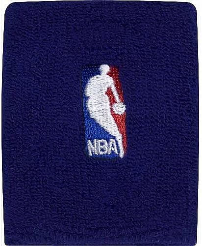 NBA Logoman Basketball Athletic Wristband Accessory 1 Pair