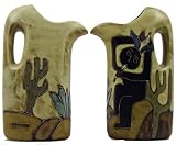 32 Oz. MARA Collectible Stoneware WATER PITCHER Carafe KOKOPELLI Native American