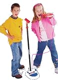 Super Magic Voice - Kids stageMicrophone With Stand and Musics - Color Vary