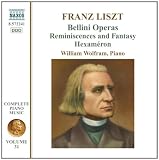 Liszt/ Bellini: Reminiscences (Reminiscences ofi Norma&I Puritani/ Fantasy On La Sonnambula)