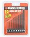 Black & Decker 10 Pc Bit Set 1/16