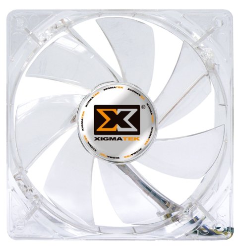 Xigmatek Geh&auml;use Zubeh&ouml;r L&uuml;fter 12 cm crystal white Preisvergleich