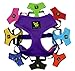 Classic Dog Harness Innovative Mesh No Pull No Choke Design Soft Double Padded Breathable Vest for Eco-Friendly Easy Control Walking Quick Release Puppies Toy Breeds & Extra-Small Dogs (XS, Purple)