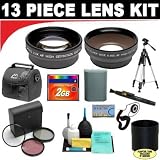 Buy 2x Digital Telephoto Professional Series Lens + 0.5x Digital Wide Angle Macro... by Digital Concepts