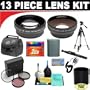 2x Digital Telephoto Professional Series Lens + 0.5x Digital Wide Angle Macro Professional Series Lens + 3 Piece Digital Camera Filter Kit + Lens Adapter Tube (If Needed) + CompactFlash 2GB Memory Card + Deluxe DB ROTH Super Savings Accessory Kit For The Minolta Maxxum 5D, 7D Digital SLR Cameras Which Have Any Of These (20mm, 85mm) Sony Lenses