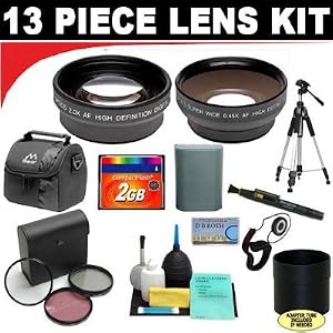 2x Digital Telephoto Professional Series Lens + 0.5x Digital Wide Angle Macro Professional Series... by