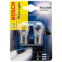 Bosch 1987301016 Autolampe P21/5W PURE LIGHT - Stopp-/Blinklicht-/Schluss-/Kennzeichenlampe